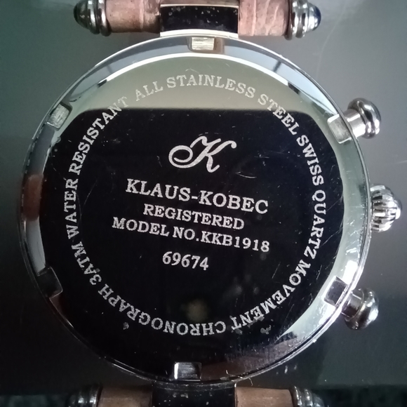 Klaus Kobec Ladies Chronograph Watch - Picture 16 of 16